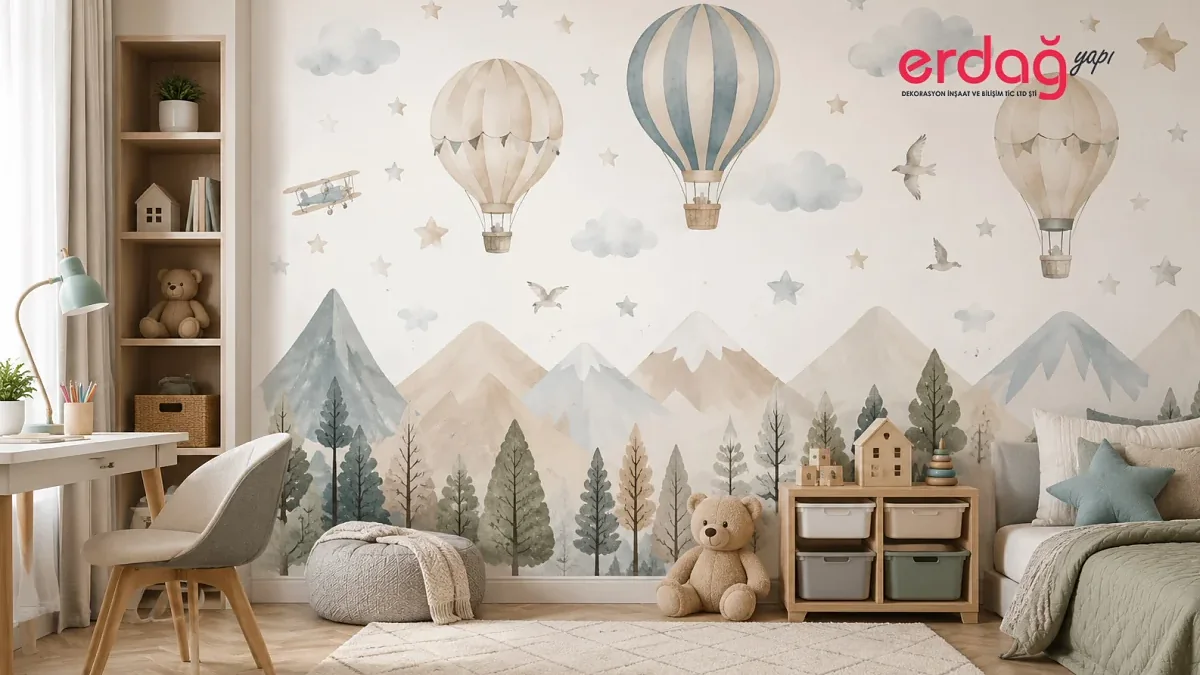 The Safest Wallpaper Options for Children's Rooms