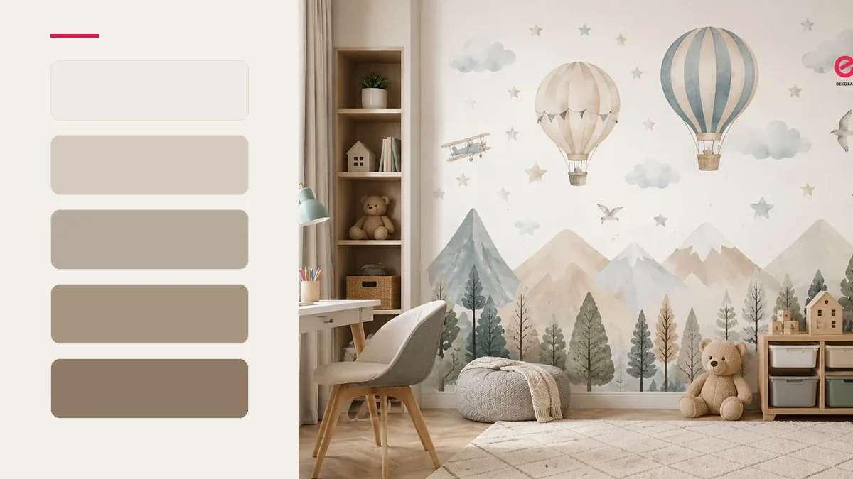 Preschool Children's Room Decoration