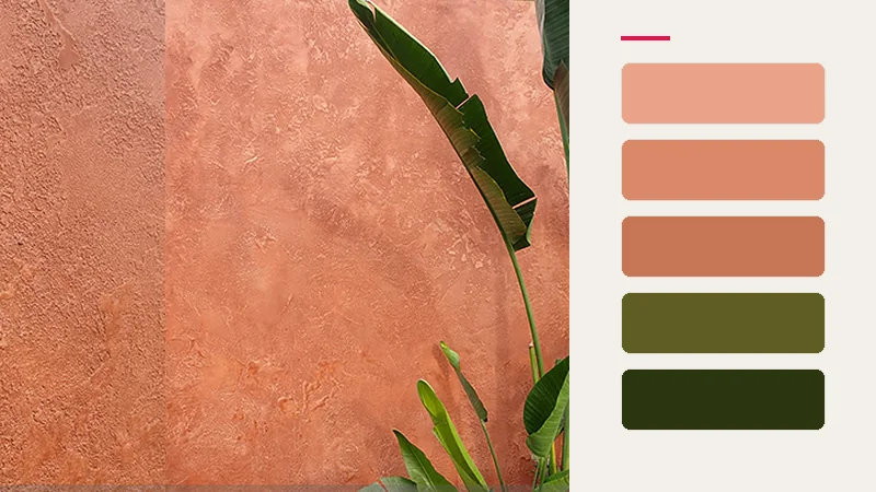 Winter Decoration with a Warm Colour Palette