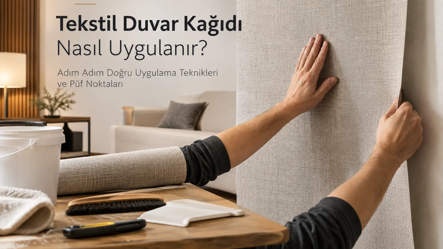 How Is Textile Wallpaper Hung?