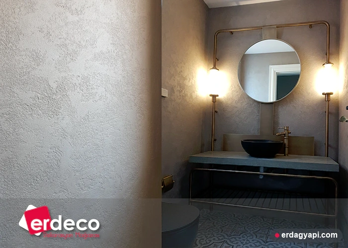 Bahcesehir Citycourtta Wc Dekoratif Calismasi