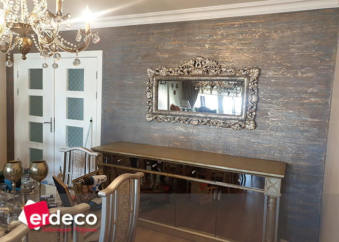 Bahcesehir Gul Lerde Salon Duvar Dekorasyonu