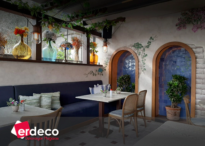 Bebek Patio Restautant Dekoratif Duvarlar
