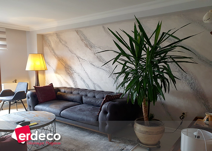 Cengelkoy Salon Lux Duvar Tasarimi