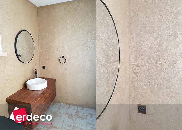 Citycourt Villalarinda Wc Duvarina Ozel Tasarim Dekoratif