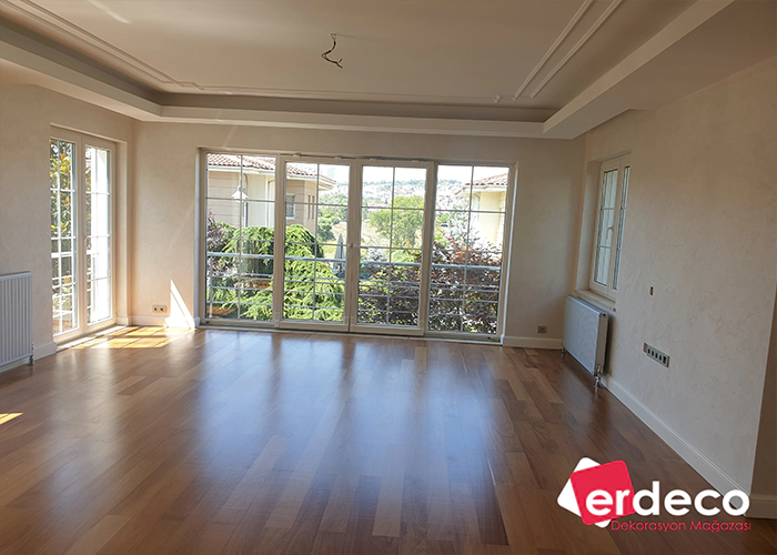 Gunisigi Evleri Salon Dekoratif Calismasi